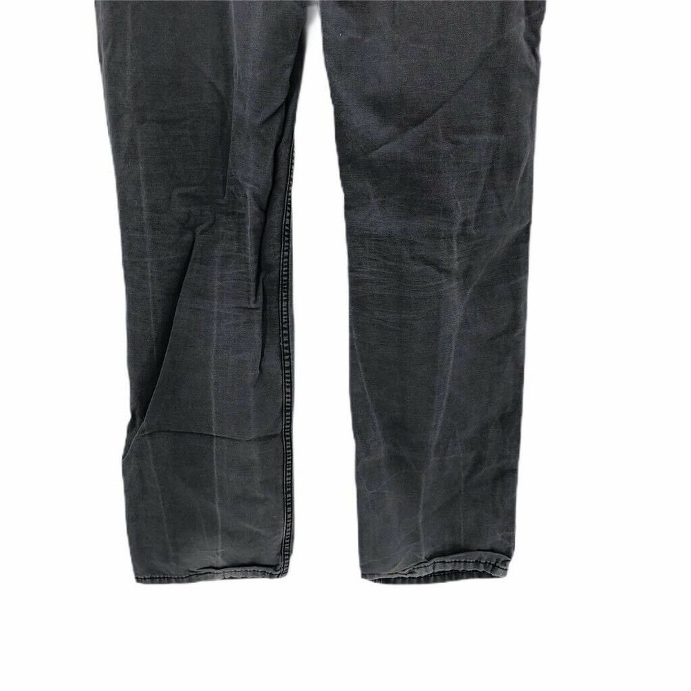 Levis Mens Classic Straight Jeans Black Pocket 33 - Picture 6 of 8